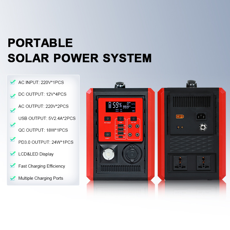 High Power Outdoor Indoor Home Lighting Mobile Multifunction in One 1000W 1500W Camping Security Solar Mounting Energy Power System pictures & photos