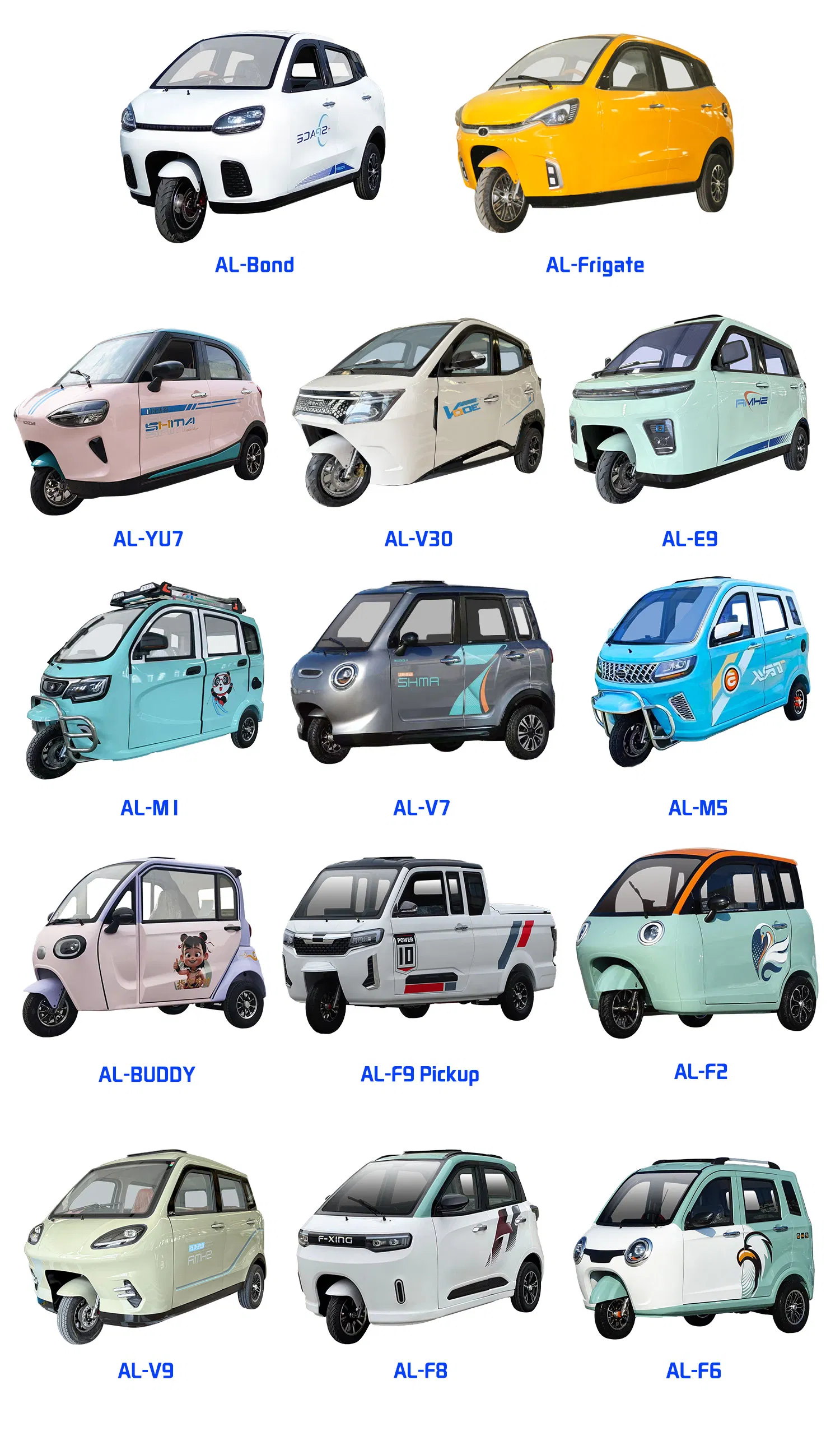 Alin Cheap Adults 3 Wheel Electric Tricycle Heavy Loading Tricycle Cargo Truck